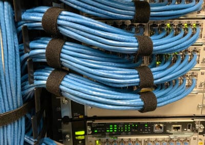 Fiber Optic Patch Panels and cabling installations