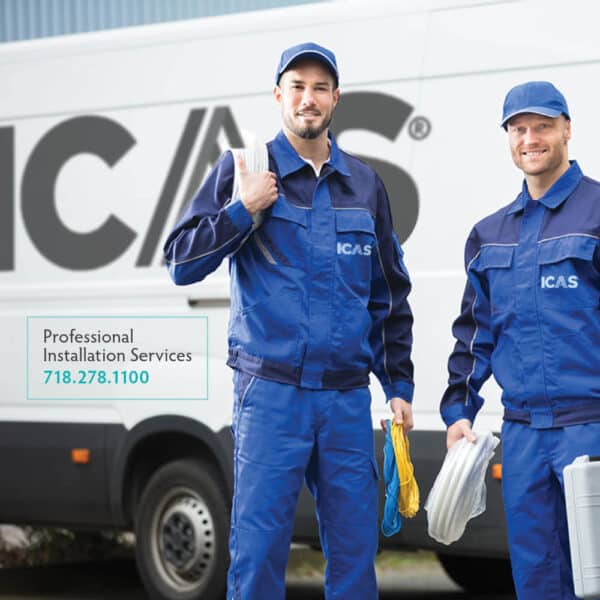 Two professional workers of ICAS